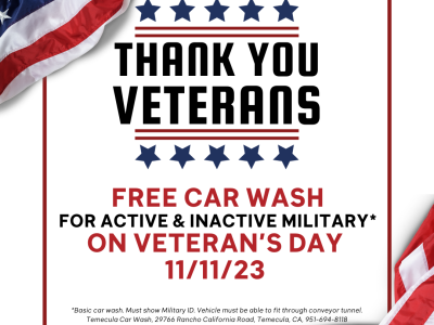 Veterans Day 2023: Where to get free food, flowers and a car wash